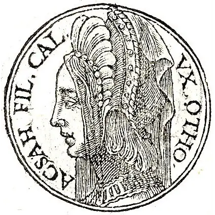 Achsah from Promptuarii Iconum Insigniorum