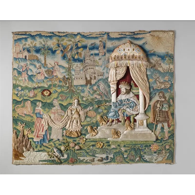 Esther and Ahasuerus;nan
