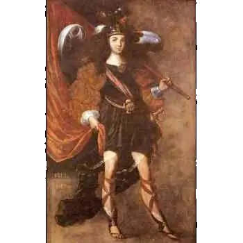 Ariel, painting from the Sopo Archangels collection.