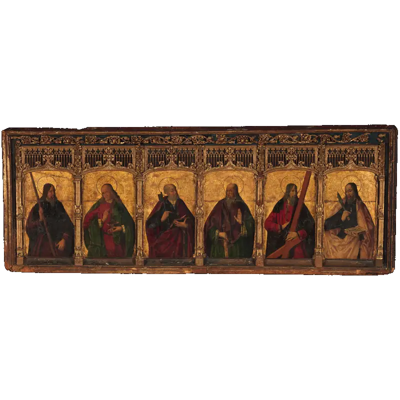 Six Apostles;Spanish (Oña) Painter