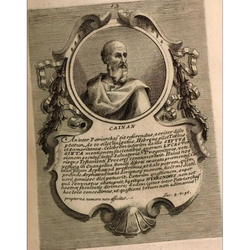 Cainan from Bartolomeo Gai's "Epitome historico-chronologica"