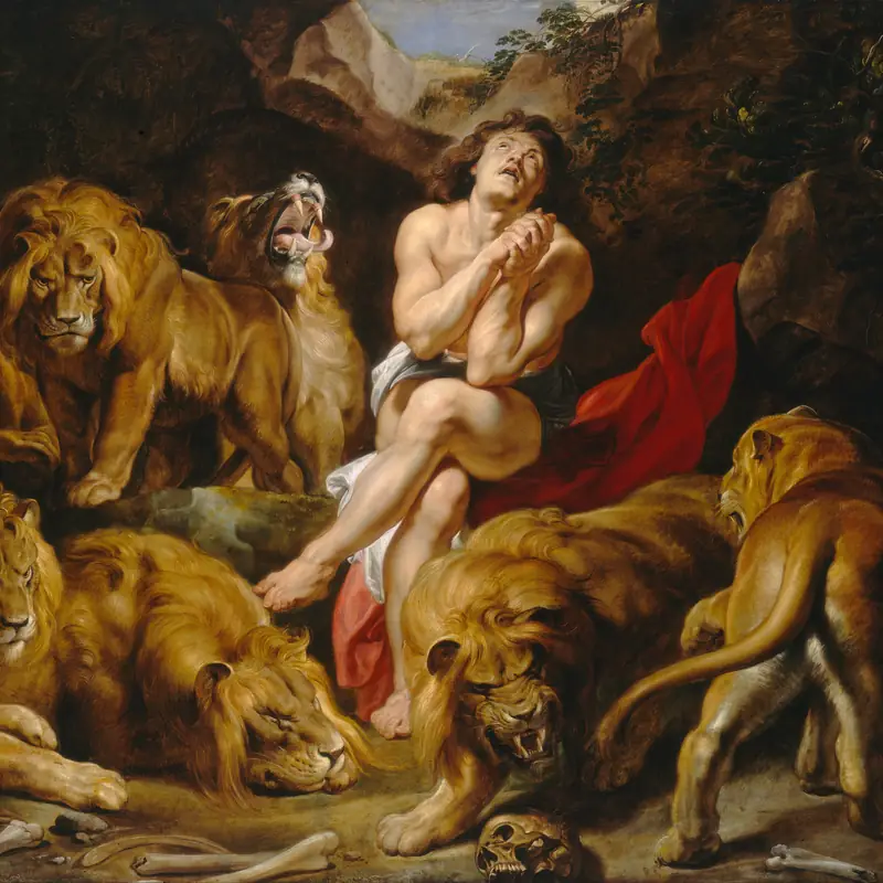 Daniel in the Lions' Den (Peter Paul Rubens, circa 1615, National Gallery of Art, Washington, D.C.)