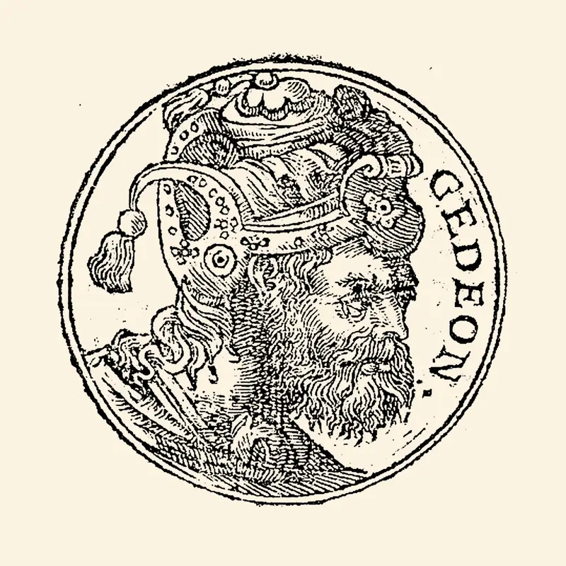 Gideon's Call, 1860 woodcut by Julius Schnorr von Karolsfeld