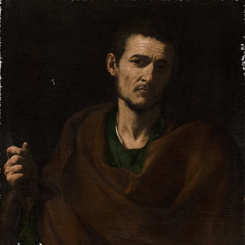 St. Philip (Josep de Ribera,1630/1632, Prado Museum, Madrid)