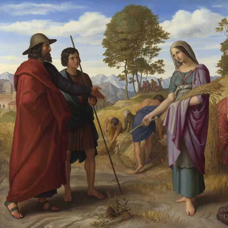 Ruth in Boaz's Field by Julius Schnorr von Carolsfeld