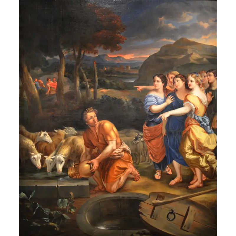 The Daughters of Jethro, Théophile Hamel, c. 1850